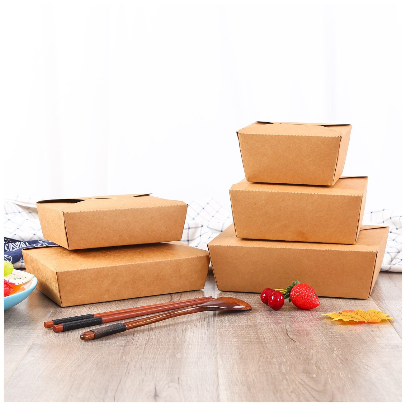 Paper food container manufacturers, kraft paper food containers