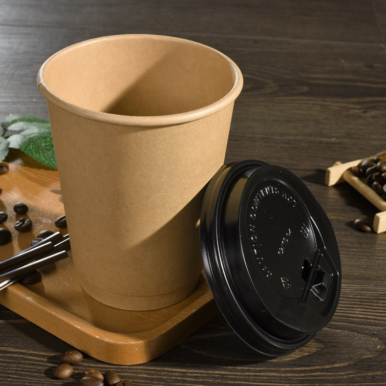 Hollow double-layer paper cup