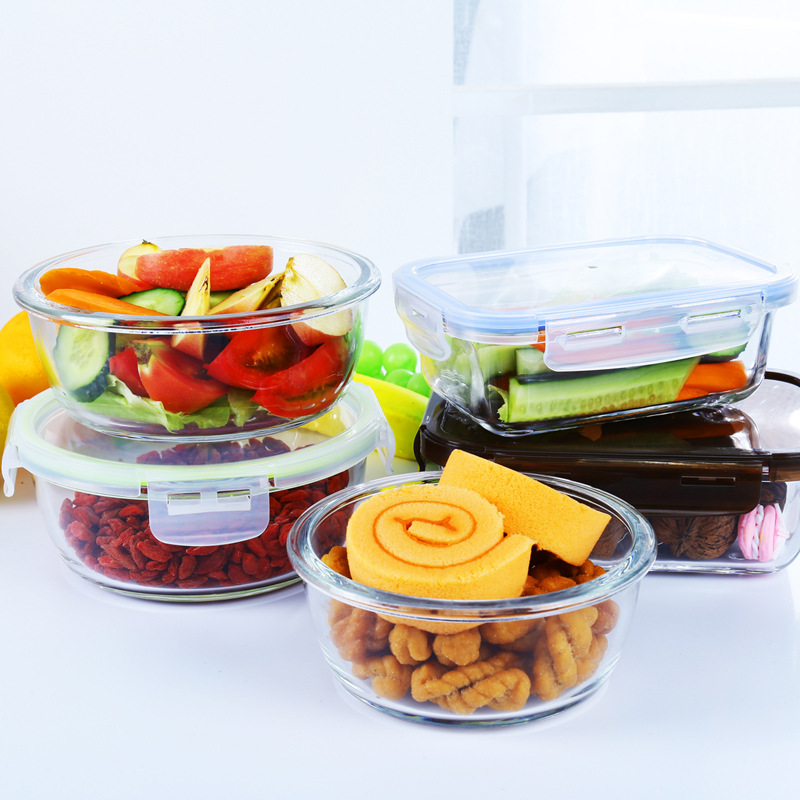 Microwave heating glass lunch box (5)