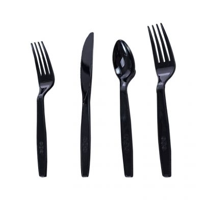 Biodegradable plastic cutlery with long handle (5)
