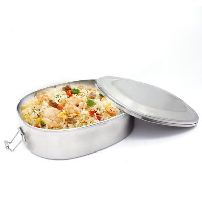 Food grade stainless steel lunch ontainers (4)