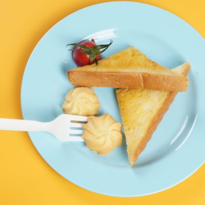 Food spoon white heavy duty plastic cutlery (4)