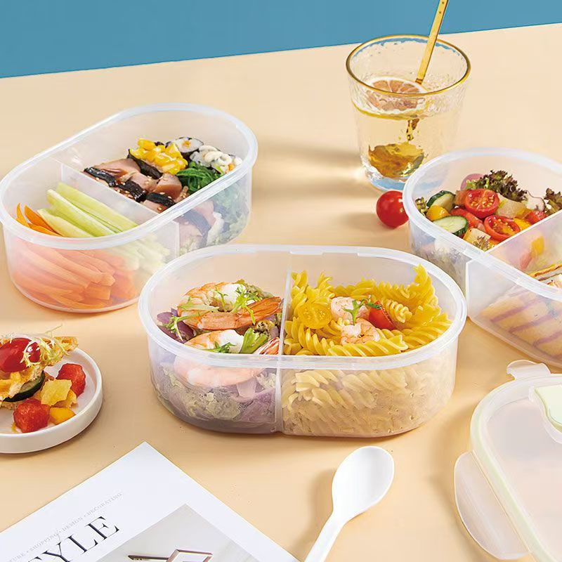 Microwave-safe food-grade PP reusable container with lid