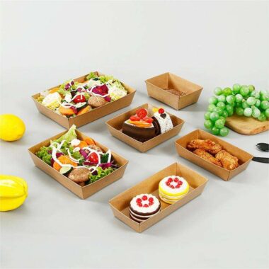 High-quality paper food container for chicken and fast food packaging