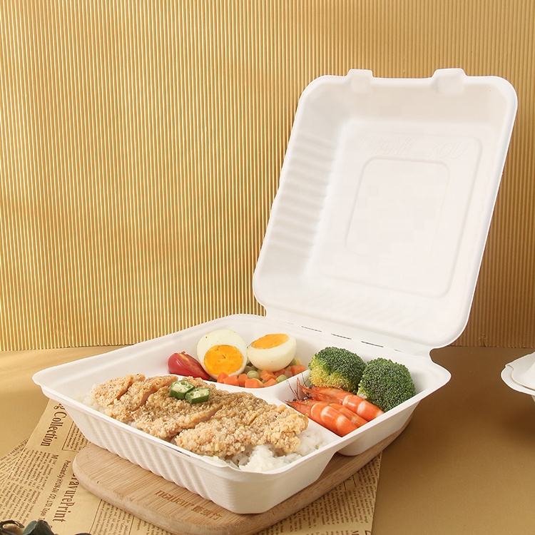 Eco-friendly compostable food container for sustainable packaging