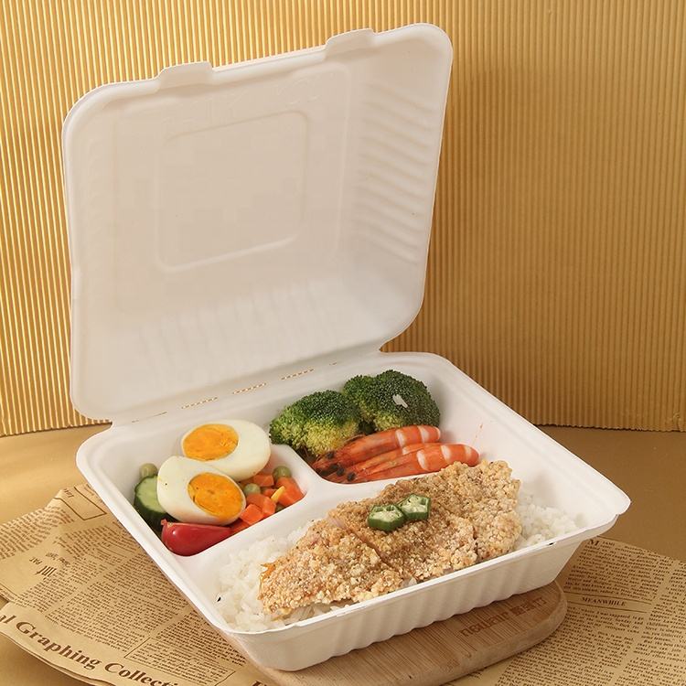 Eco-friendly compostable food container for sustainable packaging