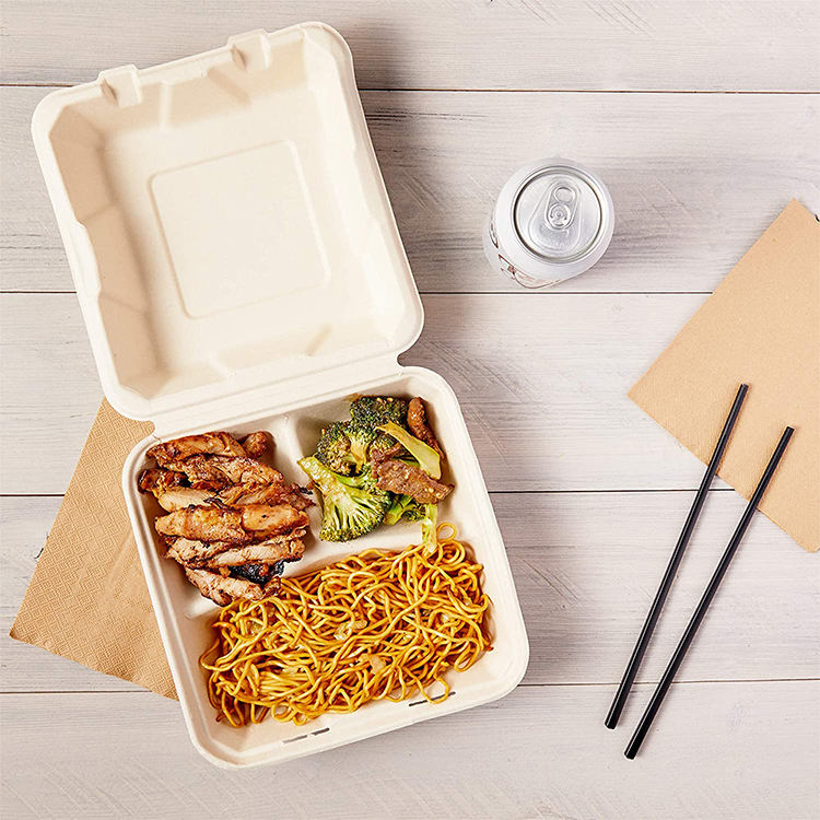 Eco-friendly compostable food container for sustainable packaging