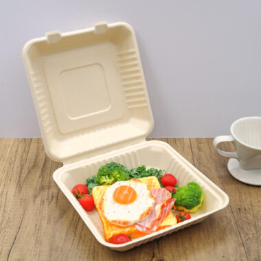 Eco-friendly compostable food container for sustainable packaging