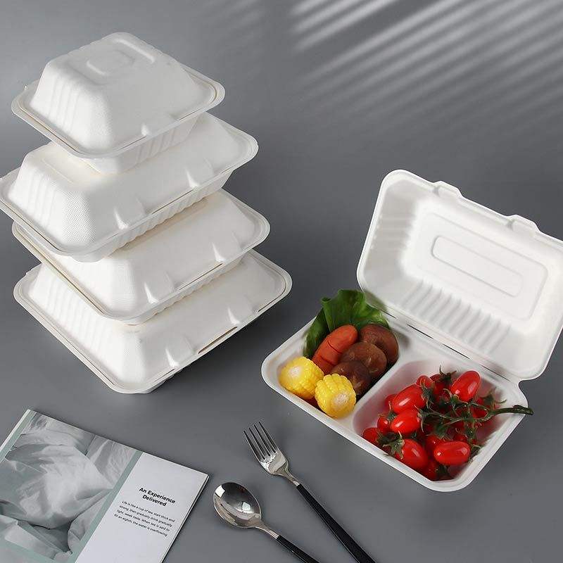 Eco-friendly compostable food container for sustainable packaging