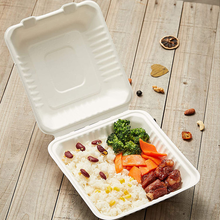 Eco-friendly compostable food container for sustainable packaging