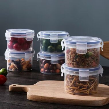 Food grade airtight PP reusable container with custom logo