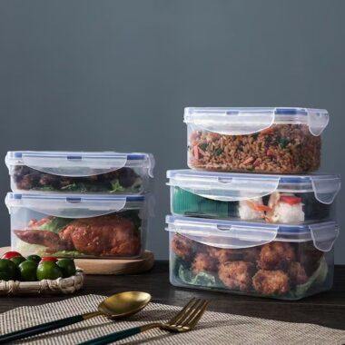 Food grade airtight PP reusable container with custom logo