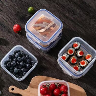 Food grade airtight PP reusable container with custom logo