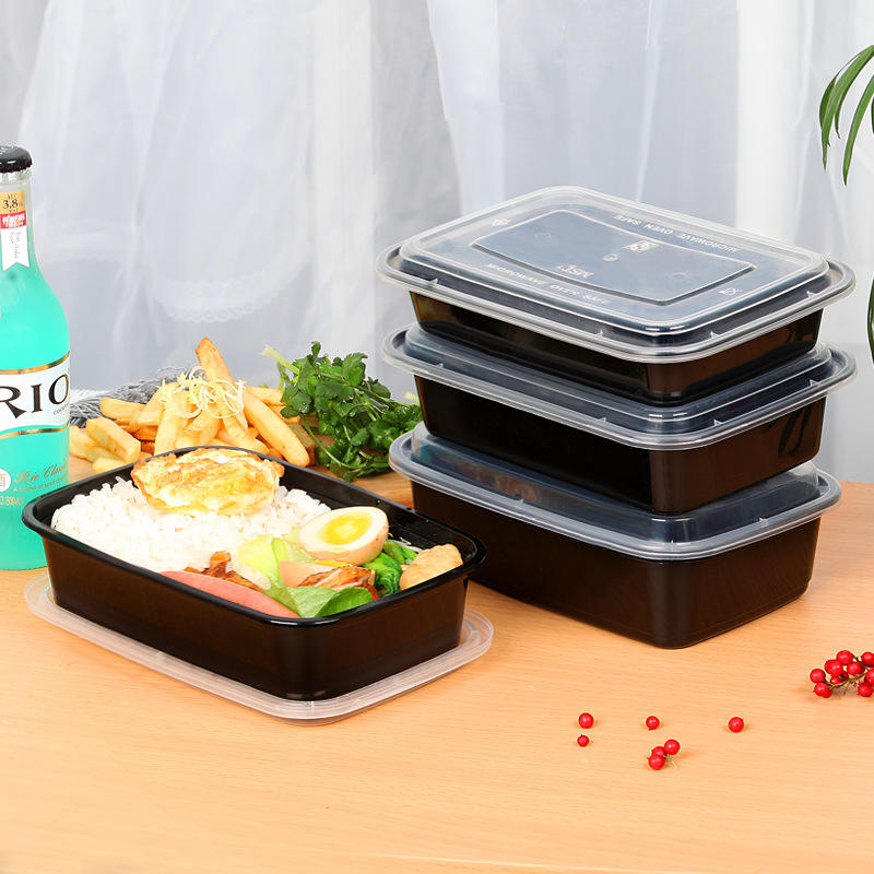 High-quality plastic microwavable food container for restaurants