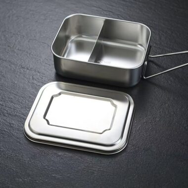 Food-grade stainless steel container for student canteen meals