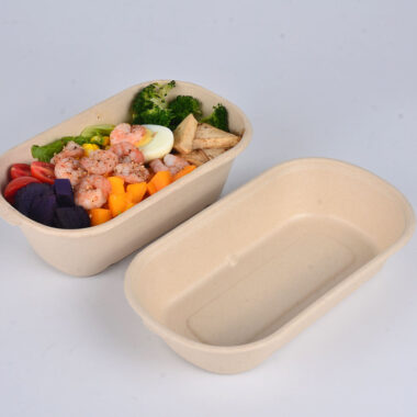 Eco-friendly compostable food container for sustainable packaging