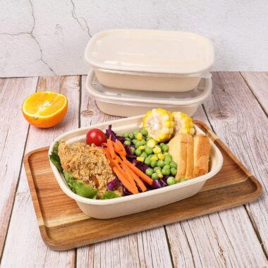 Eco-friendly compostable food container for sustainable packaging