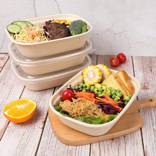 Eco-friendly compostable food container for sustainable packaging
