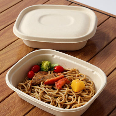 Compostable fruit salad container for eco packaging