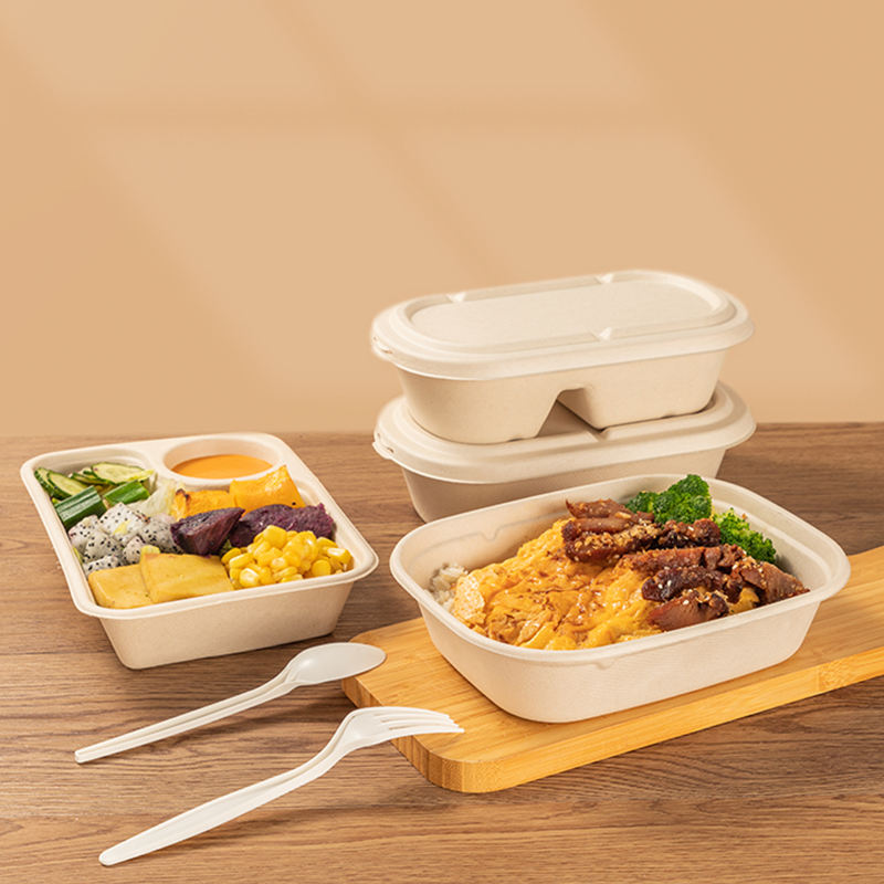 Compostable fruit salad container for eco packaging