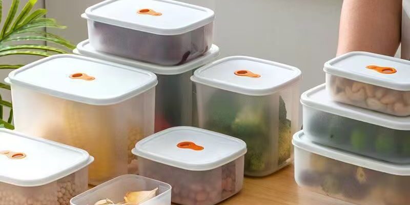 Heat-resistant PP reusable food container with sealing lid