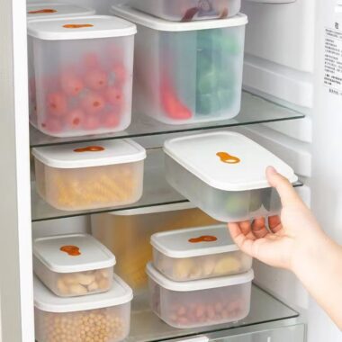 Heat-resistant PP reusable food container with sealing lid