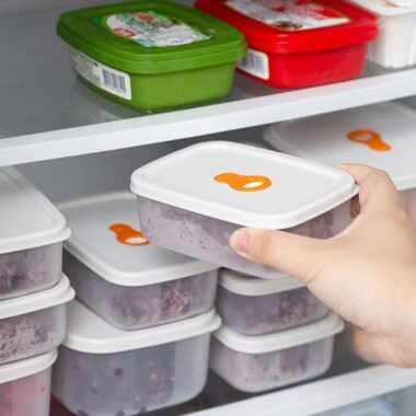 Heat-resistant PP reusable food container with sealing lid