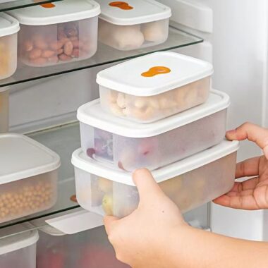 Heat-resistant PP reusable food container with sealing lid