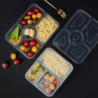 High-quality disposable takeaway plastic food container for fast food packaging