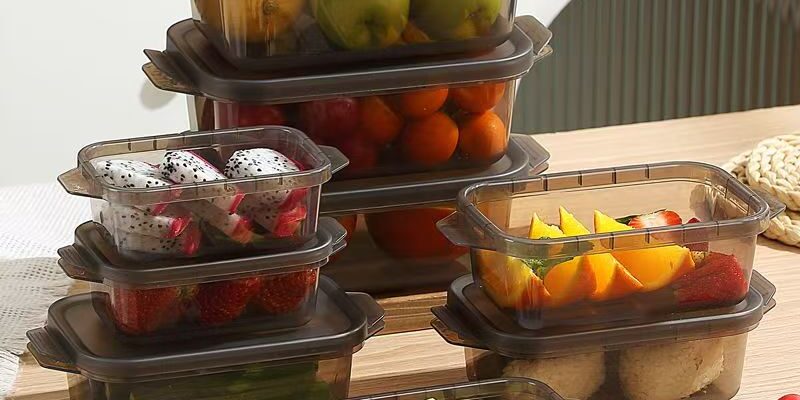 Airtight PP reusable food container with sealing lid