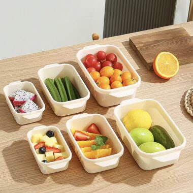 Airtight PP reusable food container with sealing lid