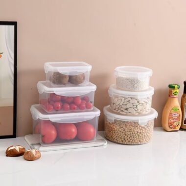 Food grade leakproof PP reusable container for meal prep