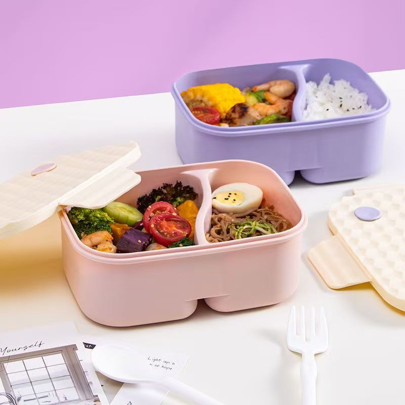 Microwave safe compartment PP reusable lunch container supplier