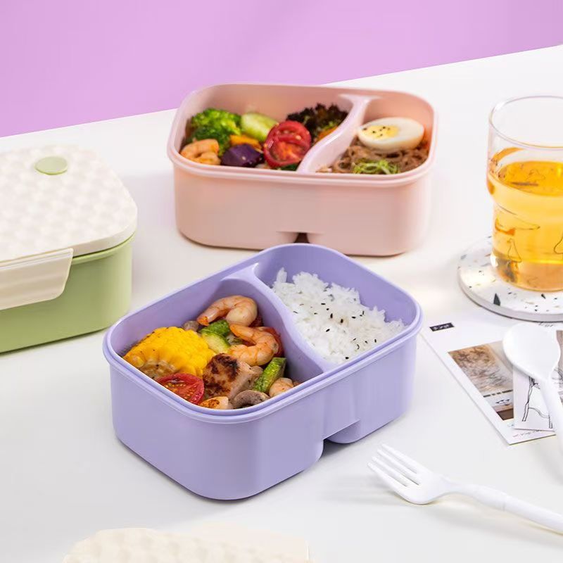 Microwave safe compartment PP reusable lunch container supplier