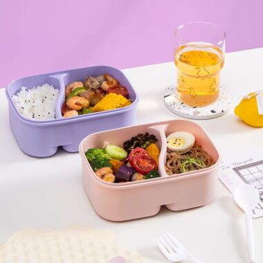 Microwave safe compartment PP reusable lunch container supplier