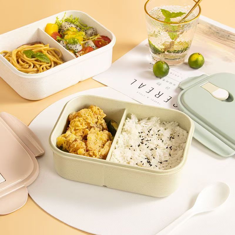 Microwave safe compartment PP reusable lunch container for office use