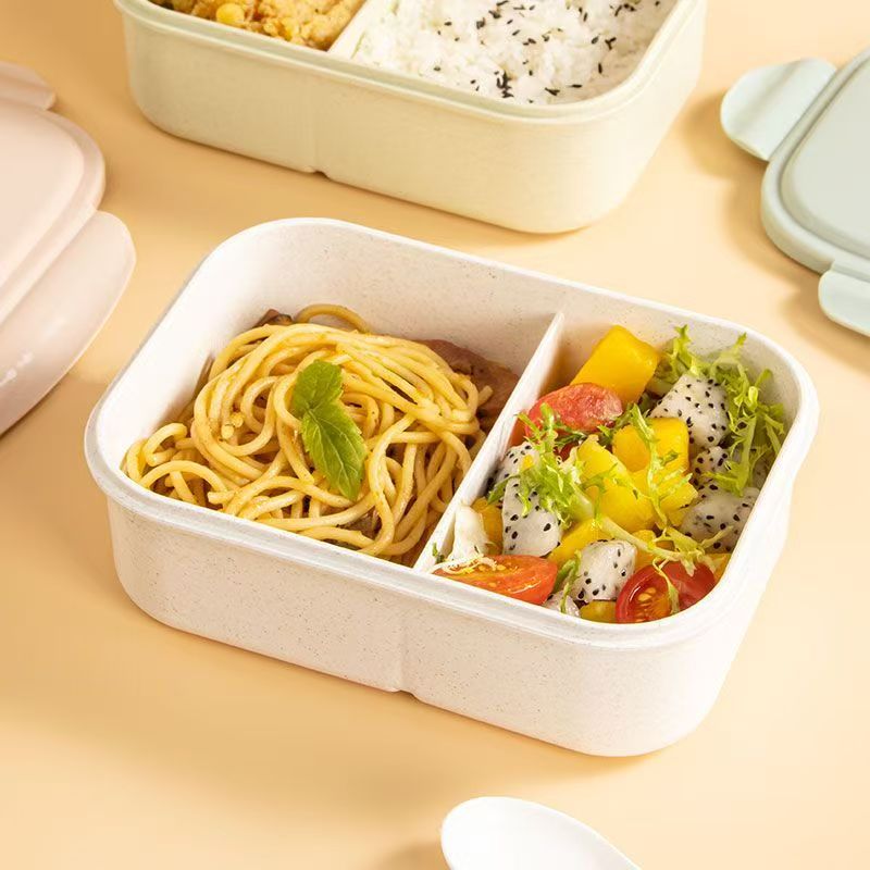 Microwave safe compartment PP reusable lunch container for office use
