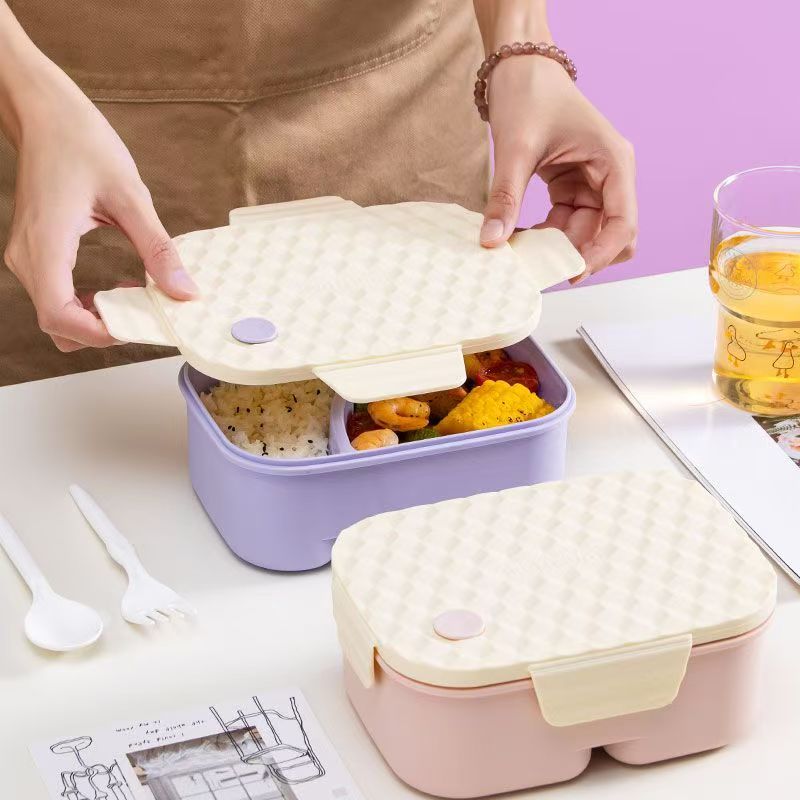 Microwave safe compartment PP reusable lunch container supplier