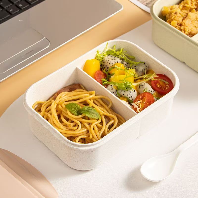 Microwave safe compartment PP reusable lunch container for office use