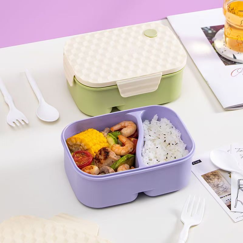 Microwave safe compartment PP reusable lunch container supplier
