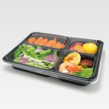 Food grade PP microwavable food container for takeaway