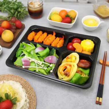 Food grade PP microwavable food container for takeaway