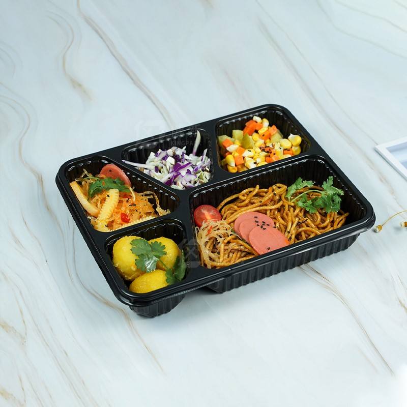 Food grade PP microwavable food container for takeaway