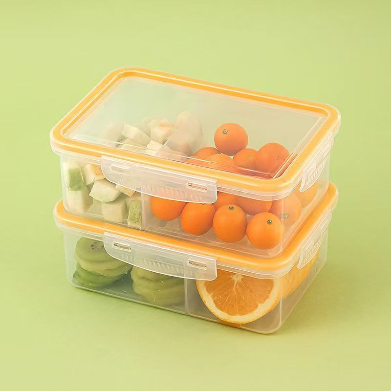 Fruit bento PP reusable food storage container with lid