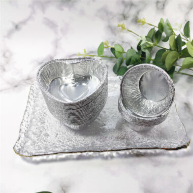 Aluminum foil food container for home, hotel, and restaurant takeaway