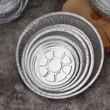 Aluminum foil food container for home, hotel, and restaurant takeaway