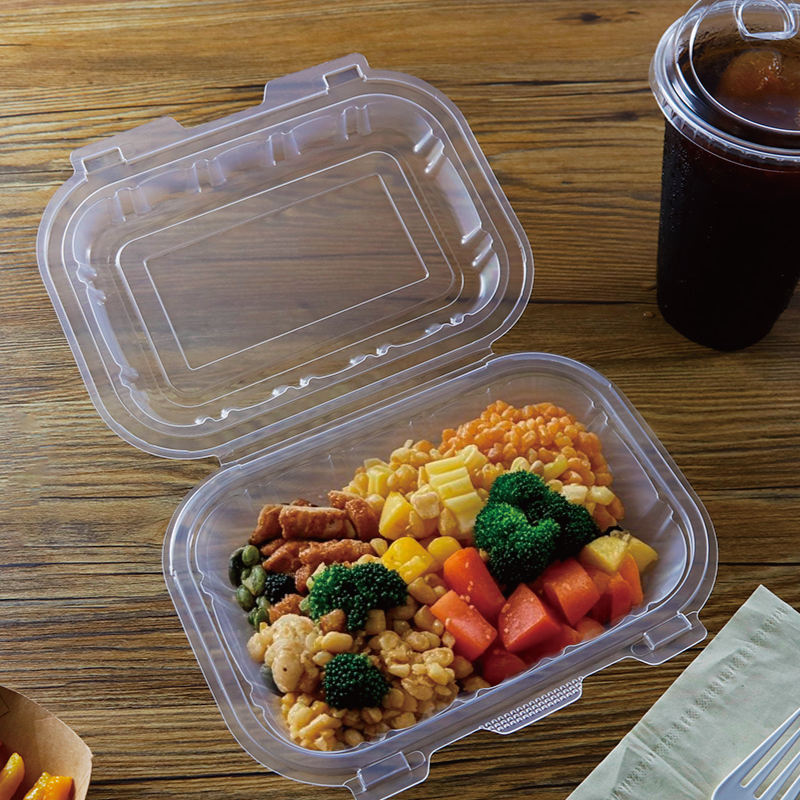 Microwave-safe restaurant food packaging container